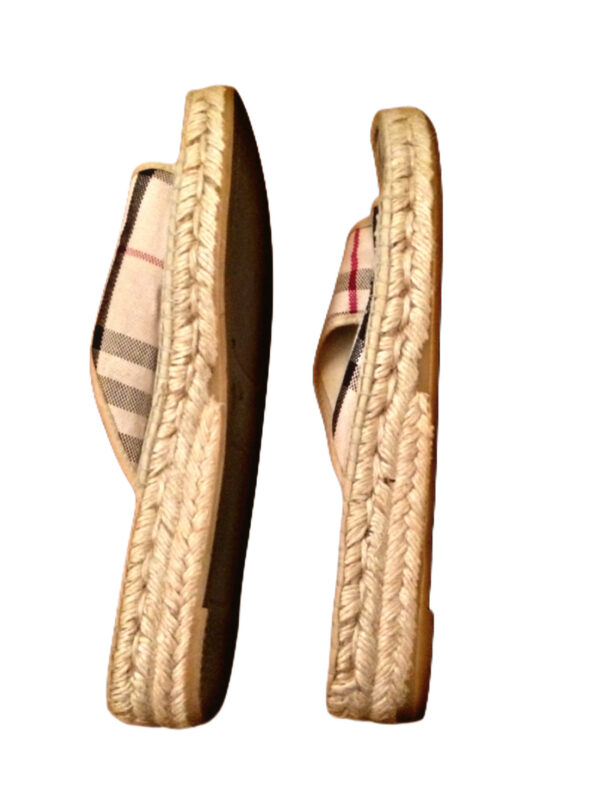 Burberry Espadrille Slides - Image 4