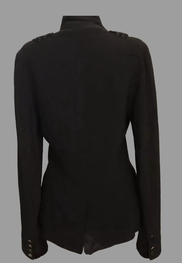 John Galliano Tuxedo Style Silk Blazer - Image 5