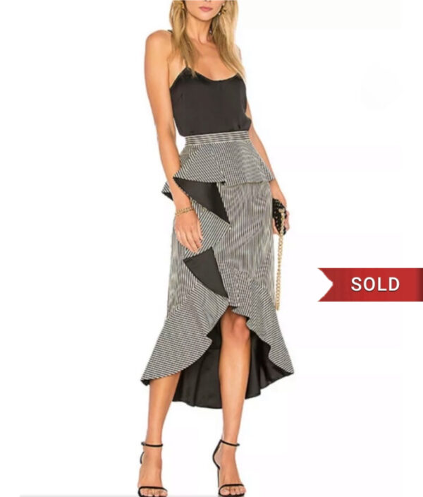 Alice + Olivia Alessandra Ruffle Skirt