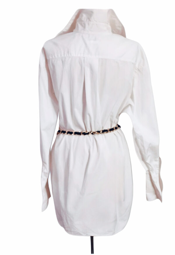 Chanel Button Down Dress Shirt - Image 3