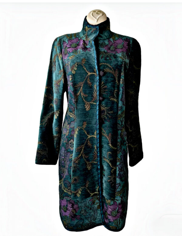 MARY LYNN O'SHEA Hand Made Jacquard Art to Wear Coat