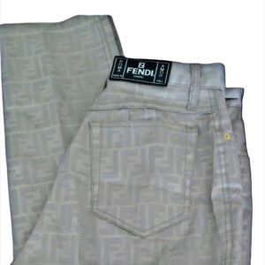 Fendi Metallic Jeans