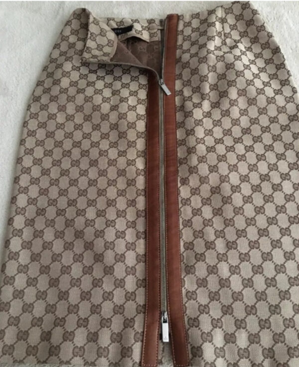 Gucci Monogram Pencil skirt - Image 2