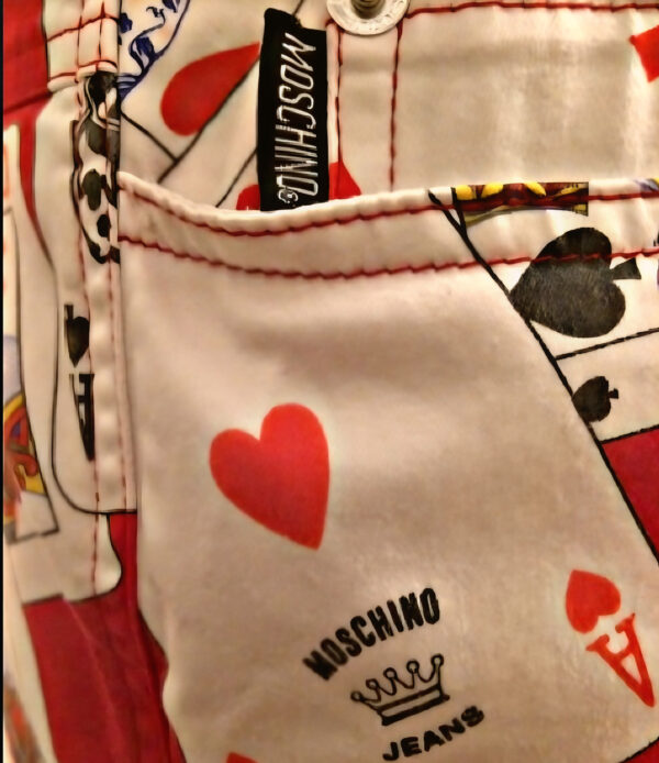 Moschino Poker Theme Pencil Skirt - Image 4