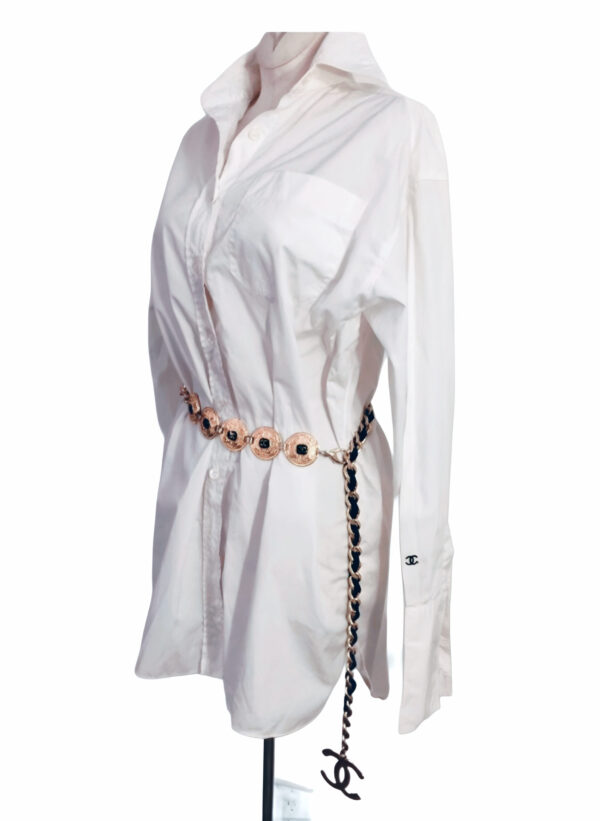 Chanel Button Down Dress Shirt