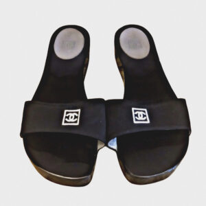 Chanel wooden Sandals