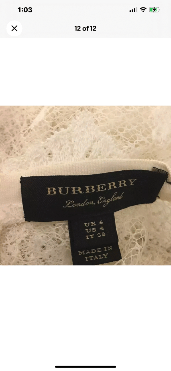 Burberry London Long Sleeve Tiered