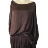 Lanvin Ruched Pleated Dress Size Euro 36