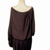 Lanvin Ruched Pleated Dress Size Euro 36