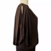 Lanvin Ruched Pleated Dress Size Euro 36