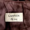 Lanvin Ruched Pleated Dress Size Euro 36