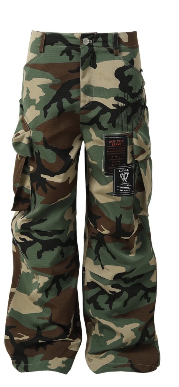 High Street Badge Camouflage Pants - Image 3