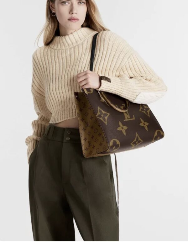 Louis Vuitton On-The-Go MM Monogram Reverse Giant