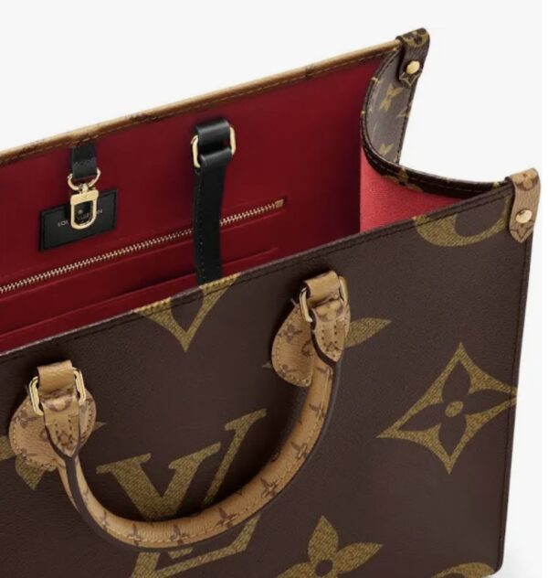 Louis Vuitton On-The-Go MM Monogram Reverse Giant - Image 5