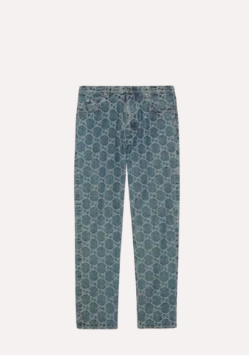 Gucci GG Jacquard Denim Pants