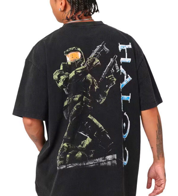 Goat Crew X Halo Halo 2 Vintage T-Shirt - Image 2