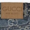 Gucci GG Jacquard Denim Pants