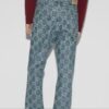 Gucci GG Jacquard Denim Pants