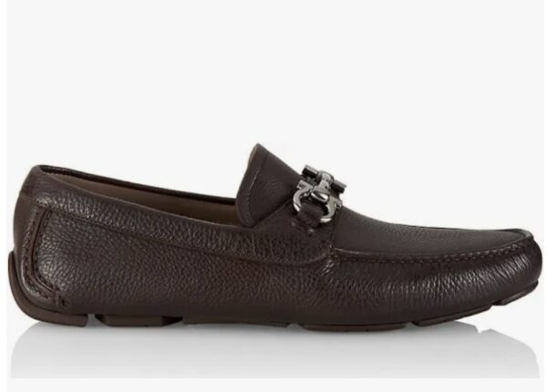 Ferragamo Men's 'Gancini' Driver Loafers