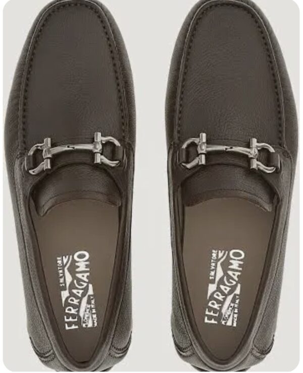 Ferragamo Men's 'Gancini' Driver Loafers - Image 2