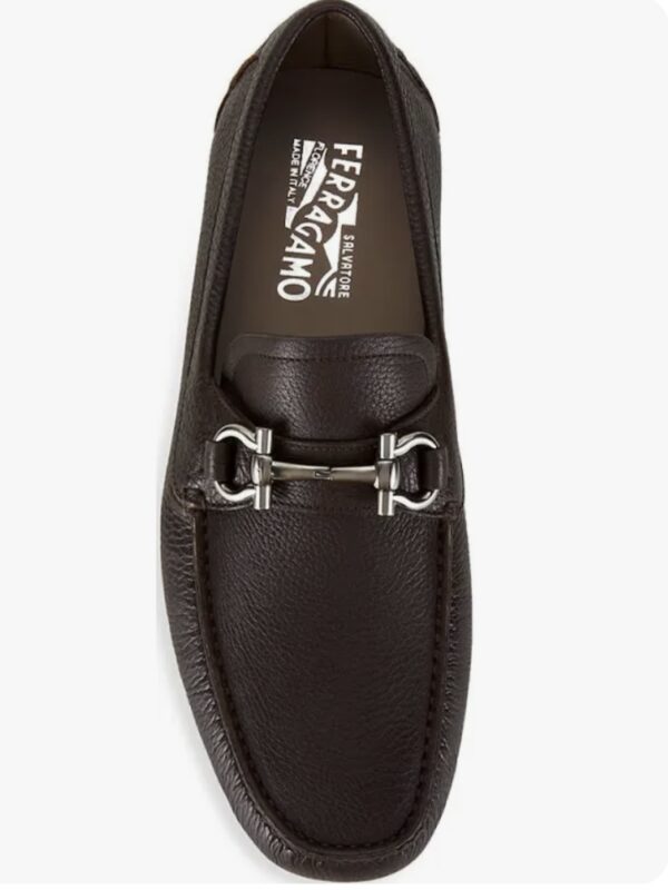 Ferragamo Men's 'Gancini' Driver Loafers - Image 3