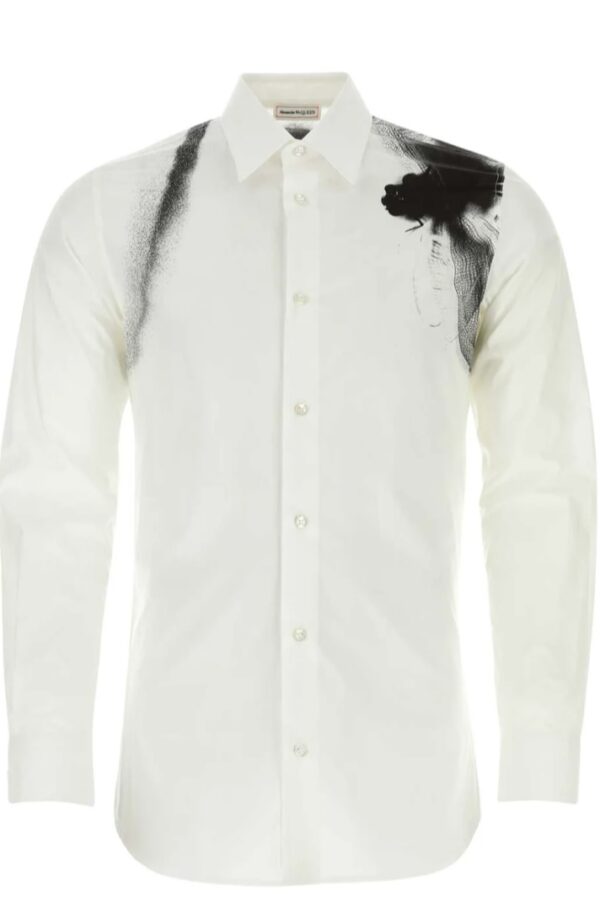 Alexander McQueen Graphic Printed Buttoned Shirt