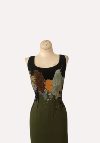 Dries Von Notten Floral Sheath Dress