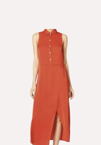 Marissa Web Sleeveless Silk Midi Dress