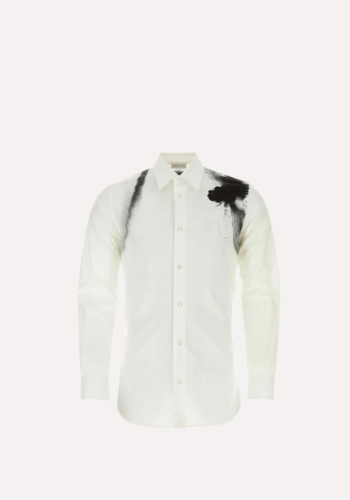 Alexander McQueen Graphic Printed Buttoned Shirt