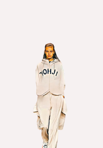 a Yohji Yamamoto 2019 Hooded Shirt
